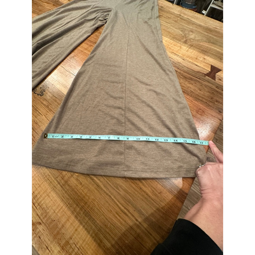 NWOT SHEIN Bohemian Brown Sleeveless Wide Leg Jumpsuit - Size 6 - Picture 15 of 15